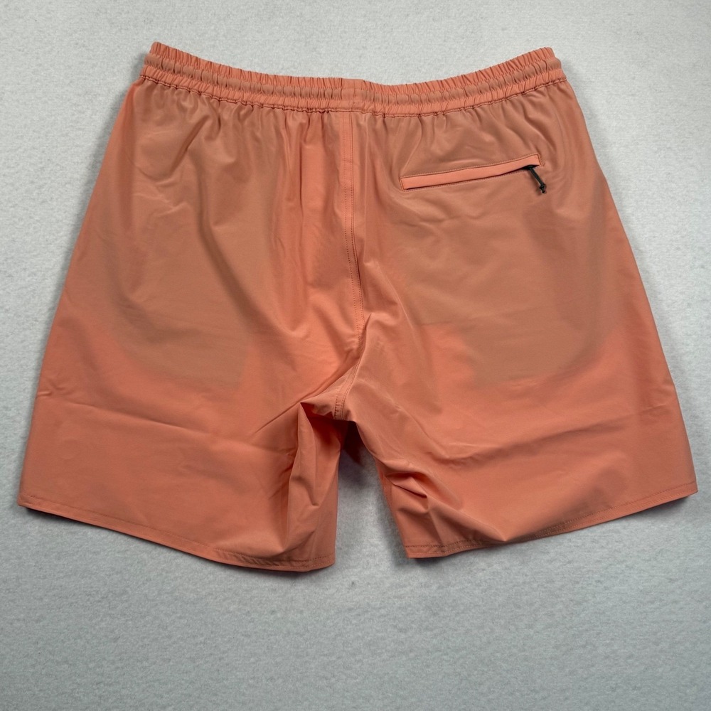 Free Fly‎ Andros Trunk Mens Large Orange Dusk Stretch Fishing Swim Shorts New - Picture 4 of 8